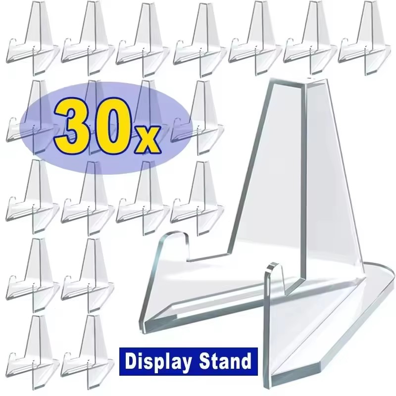 Place Card Holder - 30-1 SZT. Trójkątne Stojaki Ekspozycyjne na