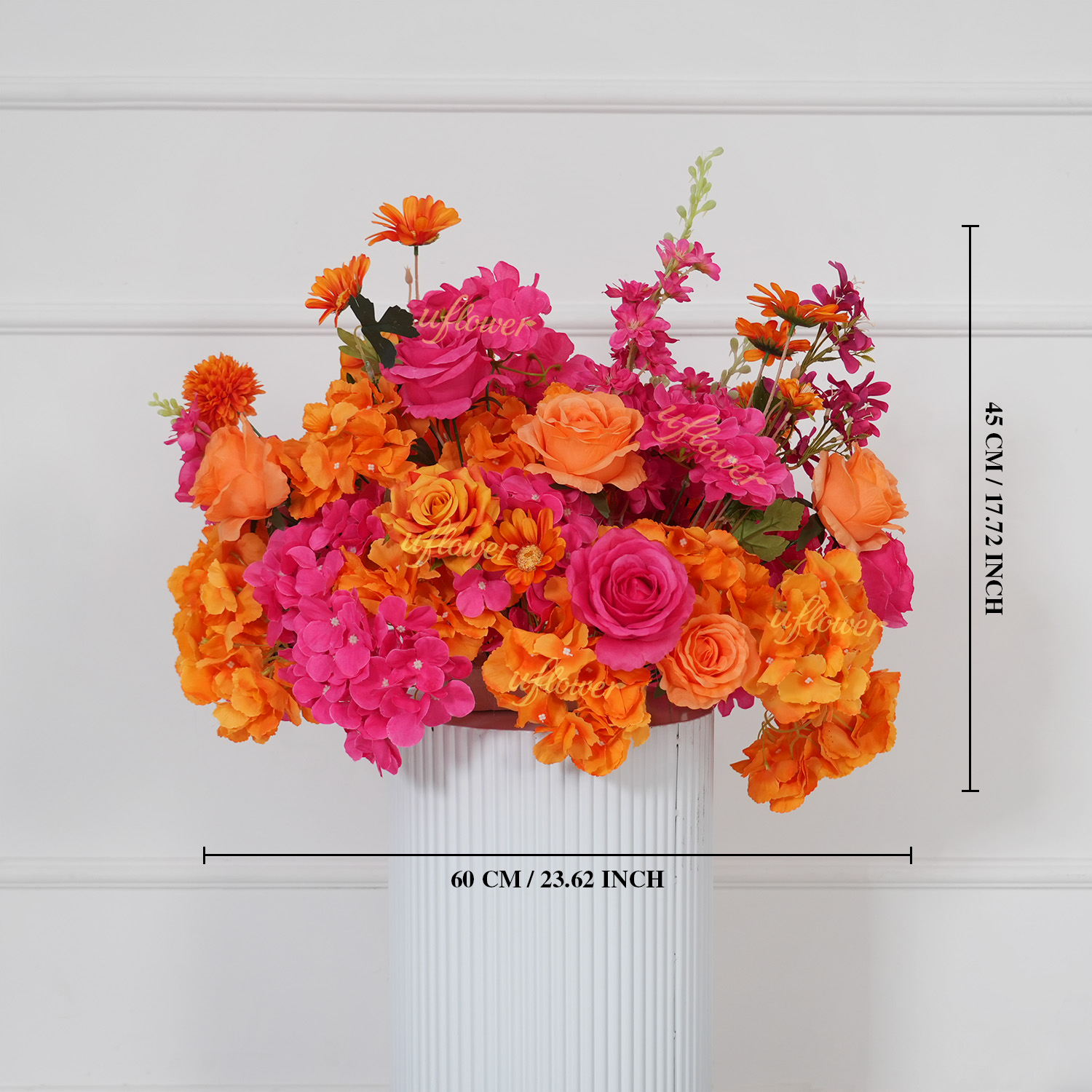 Wedding Arch Flower - Uflower 40/45/60cm Dekoracje na Imprezy, Tło