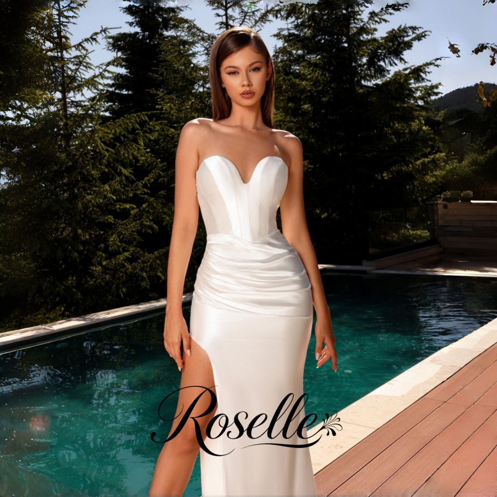 Wedding Qw - Elegancka suknia ślubna typu sheath ROSELLE,