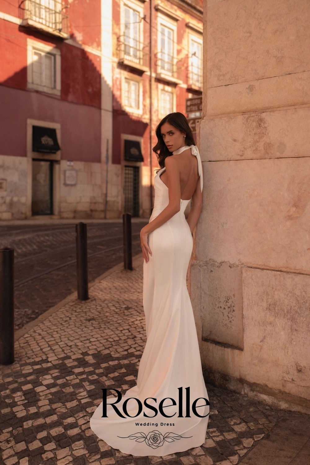 Suknia ślubna ROSELLE typu hal – Wedding Qw recenzja i cena