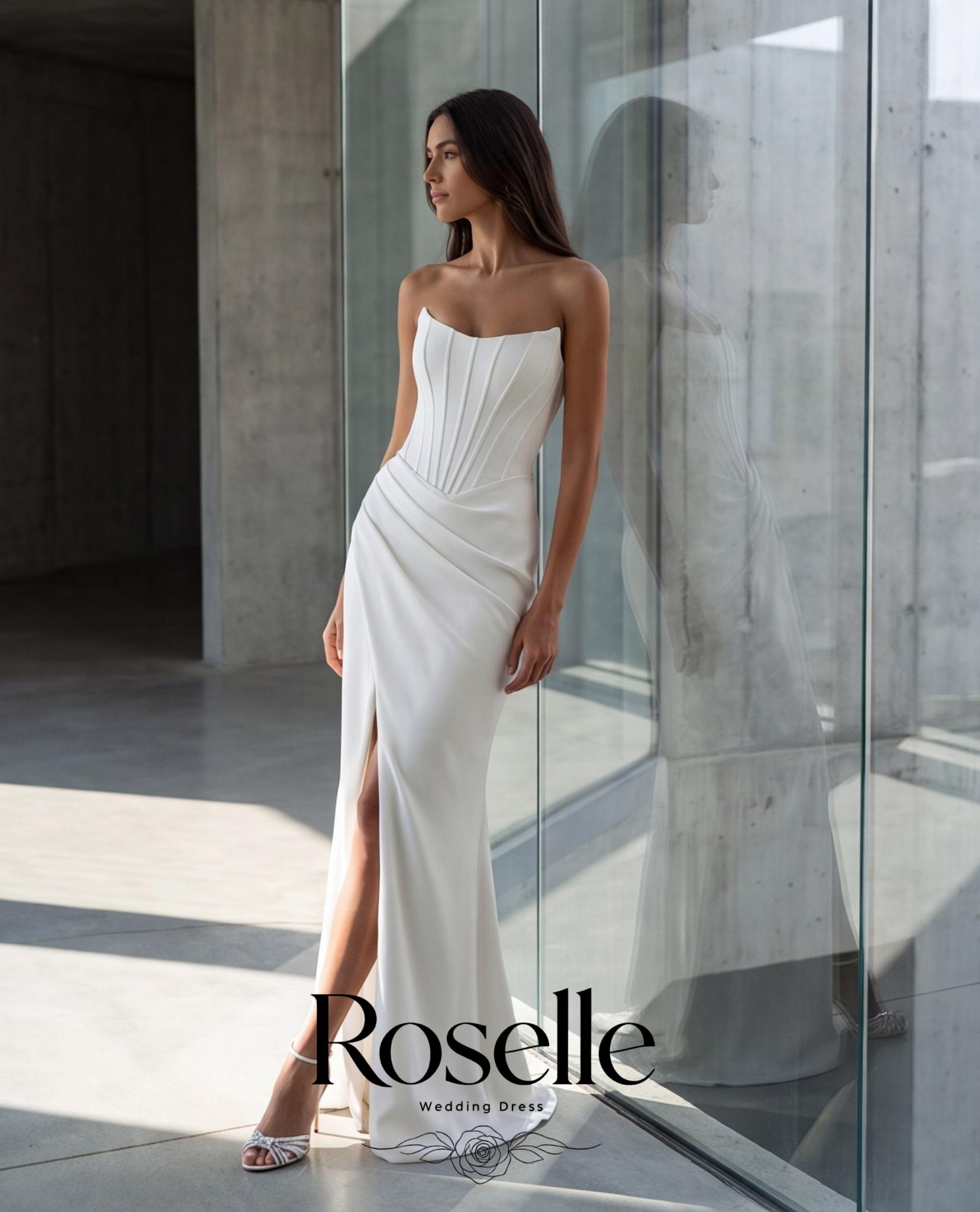 ROSELLE Suknia Ślubna Syrena P – Wedding Qw recenzja i cena