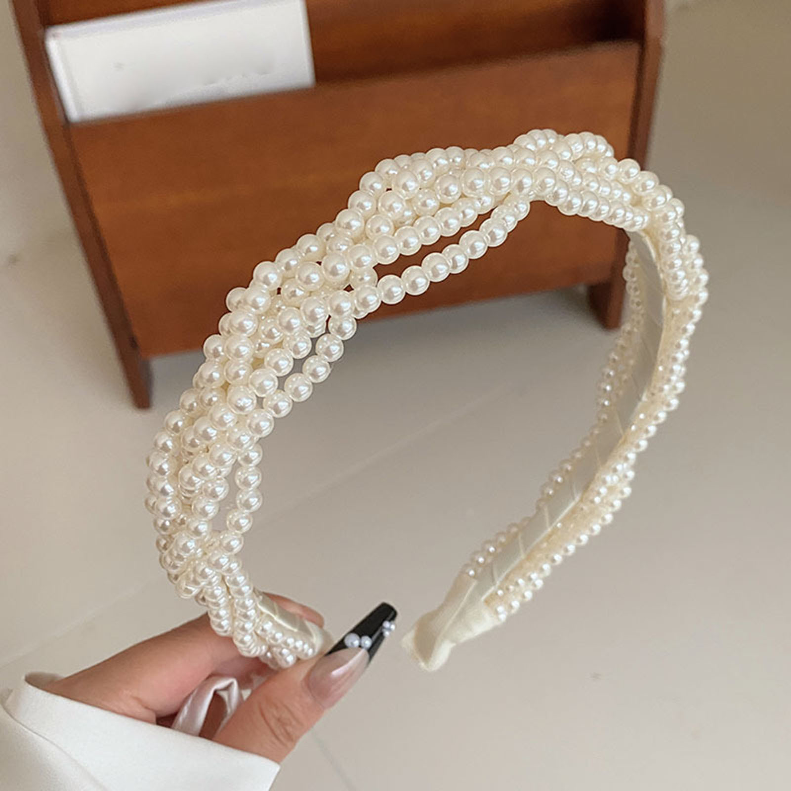 Elegancka perłowa opaska na gł – Wedding Supply Store recenzja i cena