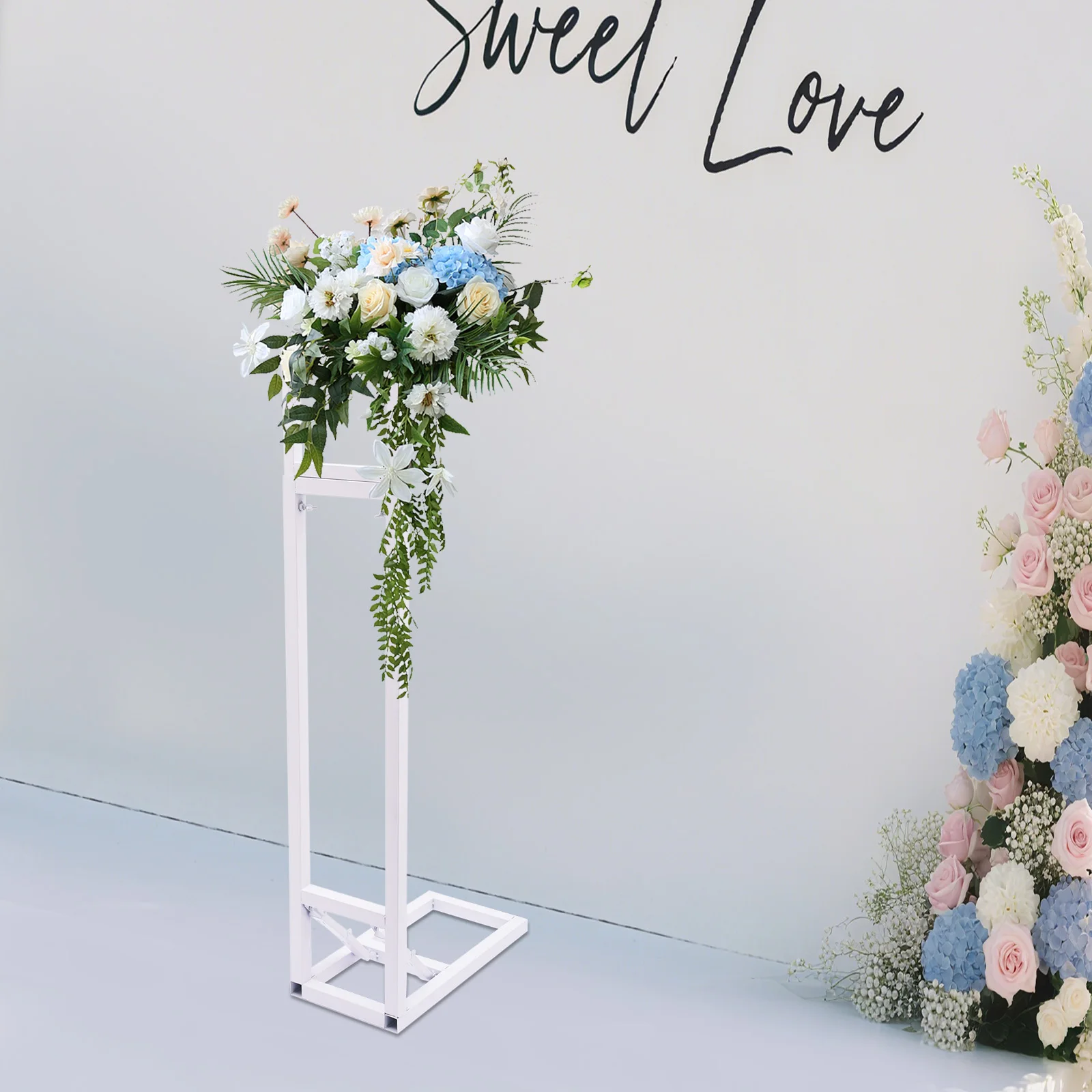 Biały stojak na łuk ślubny, pr – Wedding Balloon Arch recenzja i cena