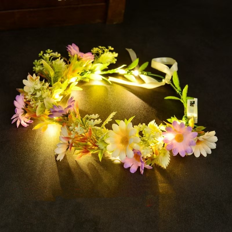 Świecąca opaska na głowę z kwi – Wedding Arch Flower recenzja i cena