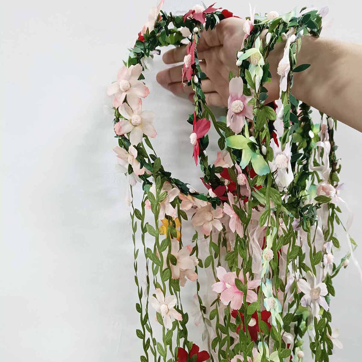 Bohemian Rattan Flower Vines C – Wedding Arch Flower recenzja i cena