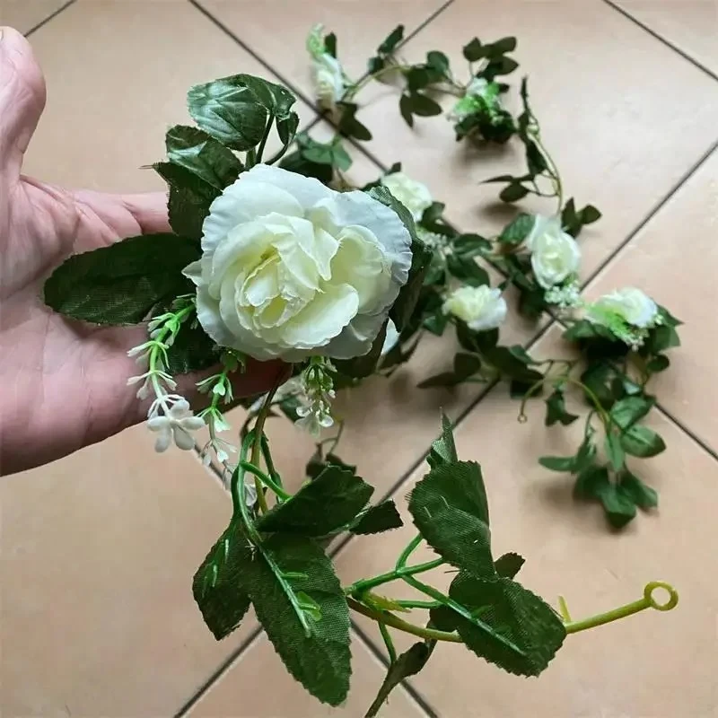 1 szt. 2,2 m Sztuczny Biały Kw – Wedding Arch Flower recenzja i cena