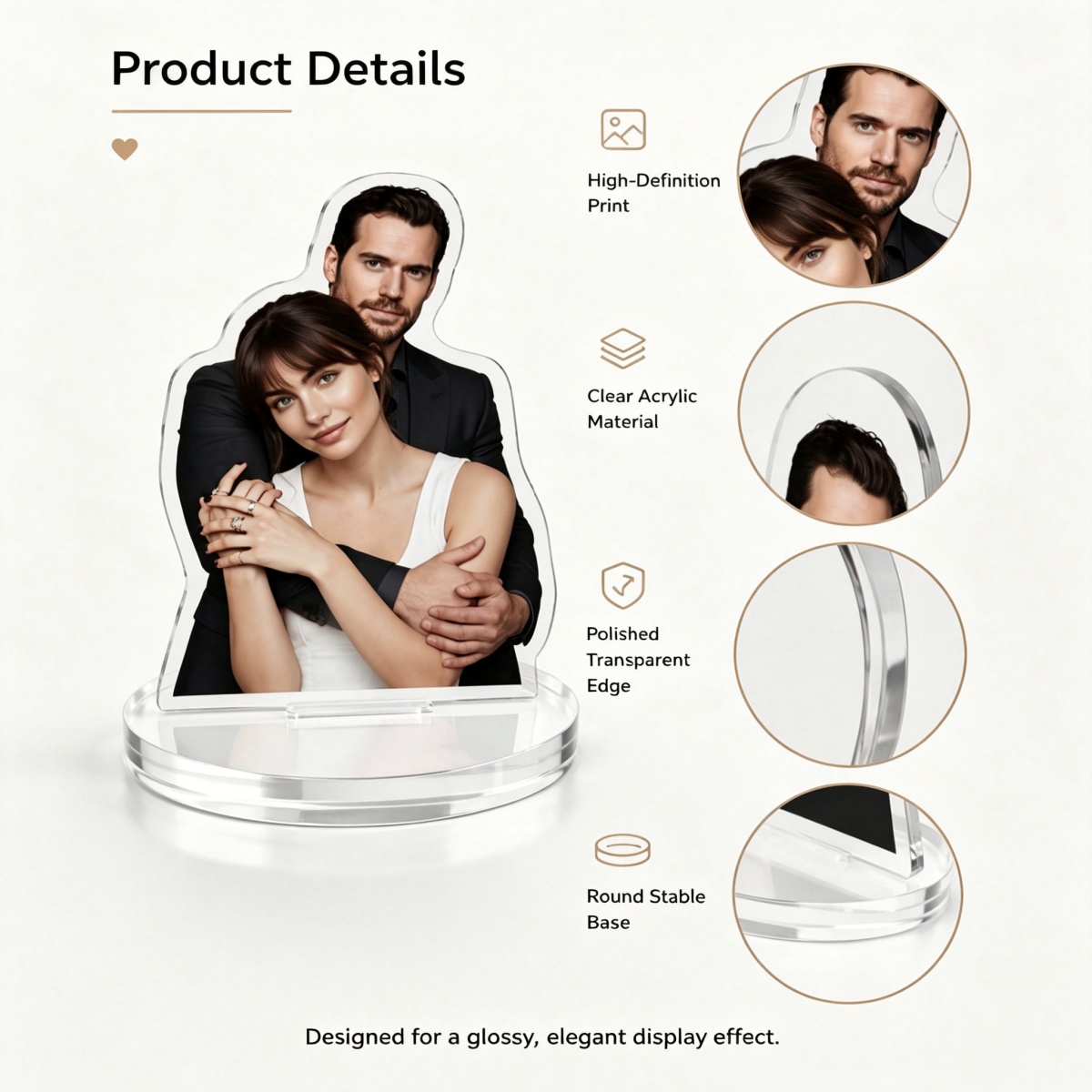 Personalizowane akrylowe portr – Wedding Party Supply recenzja i cena