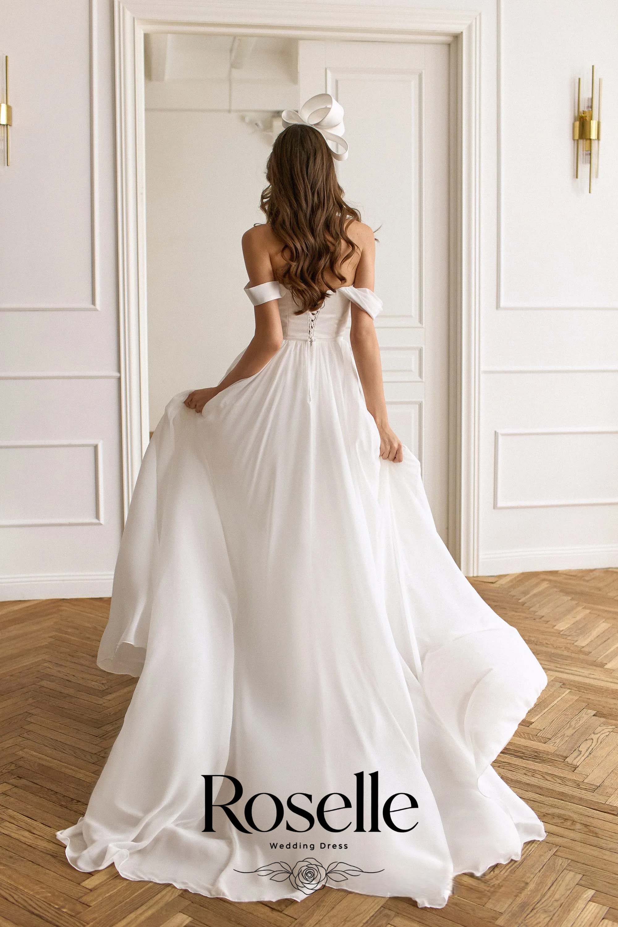 Suknia ślubna ROSELLE z dekolt – Wedding Qw recenzja i cena