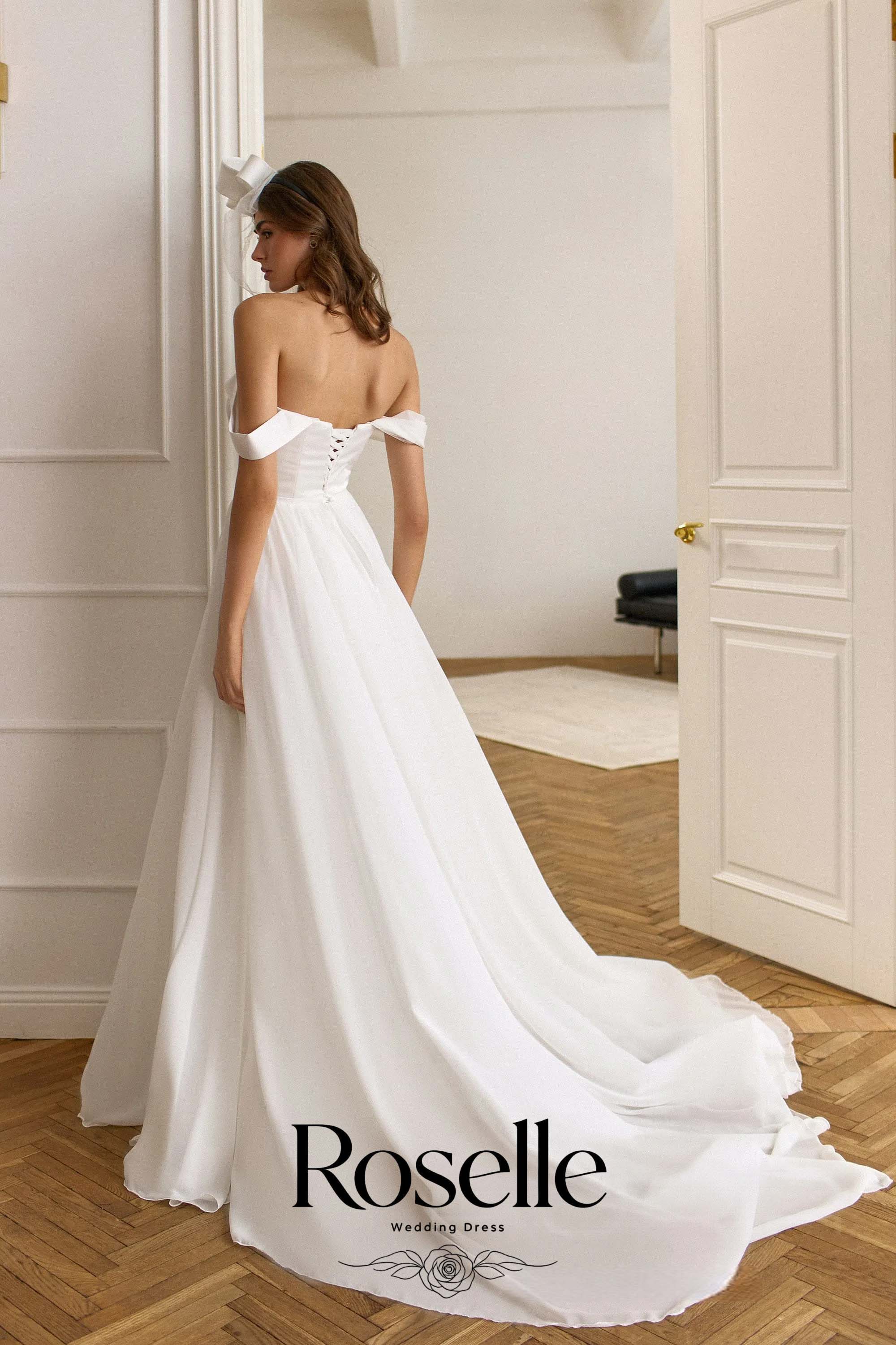 Suknia ślubna ROSELLE z dekolt – Wedding Qw recenzja i cena