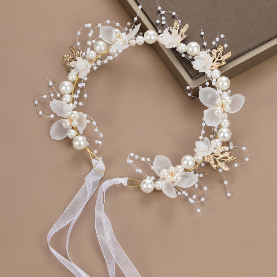Opaska do włosów z imitacją pe – Wedding Arch Flower recenzja i cena