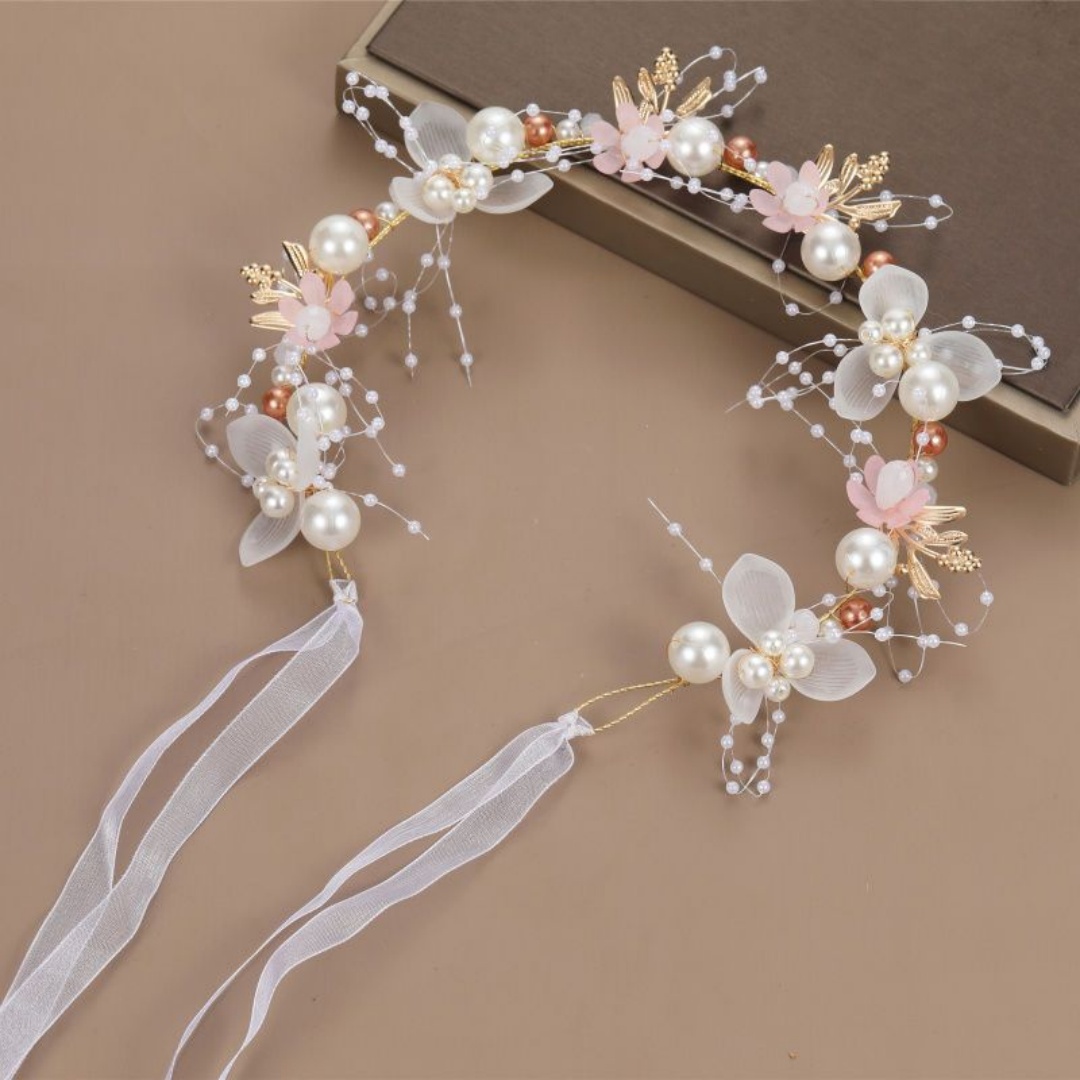 Opaska do włosów z imitacją pe – Wedding Arch Flower recenzja i cena