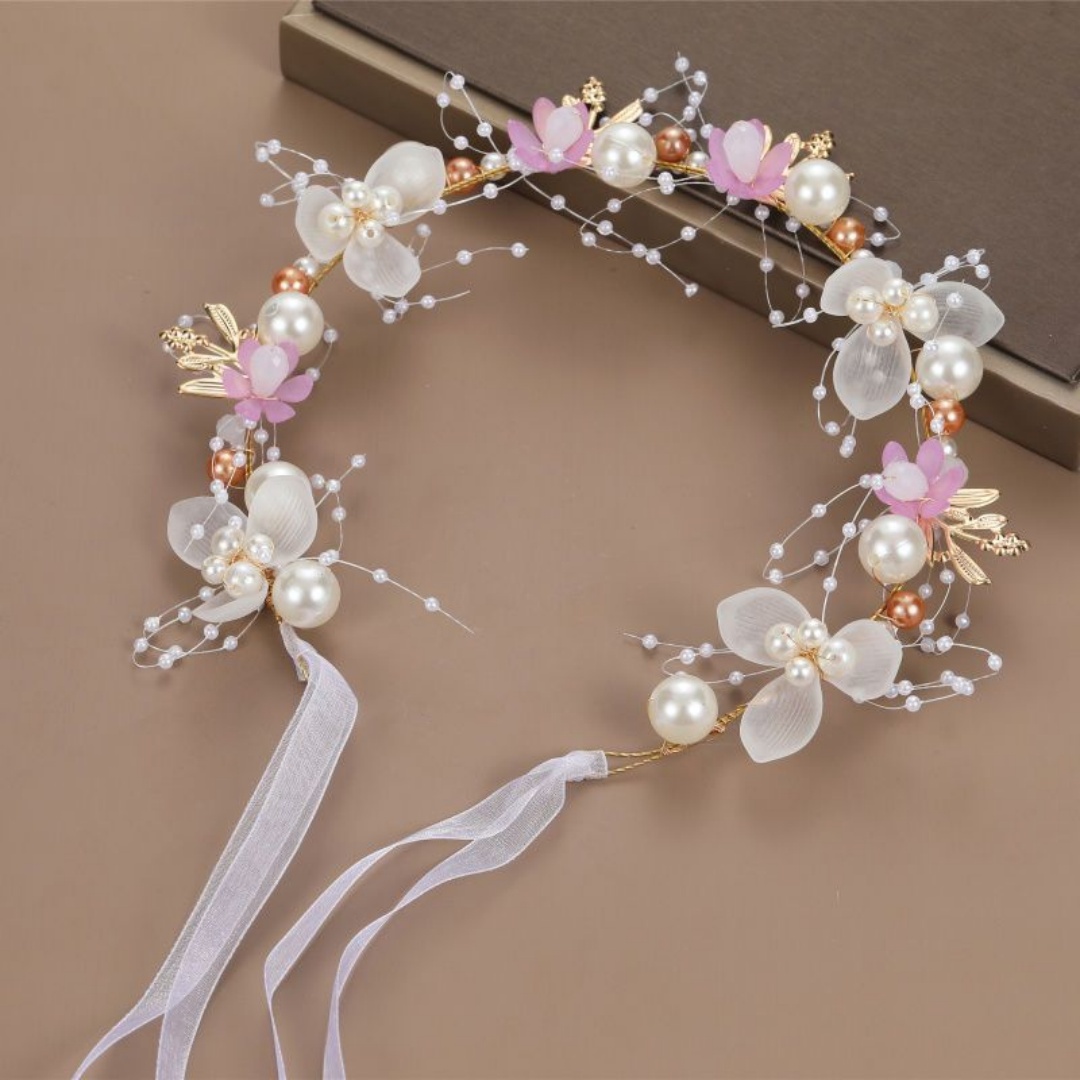 Opaska do włosów z imitacją pe – Wedding Arch Flower recenzja i cena