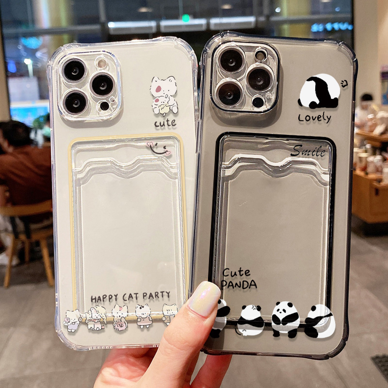 Etui na telefon Cute Black Cat – Place Card Holder recenzja i cena